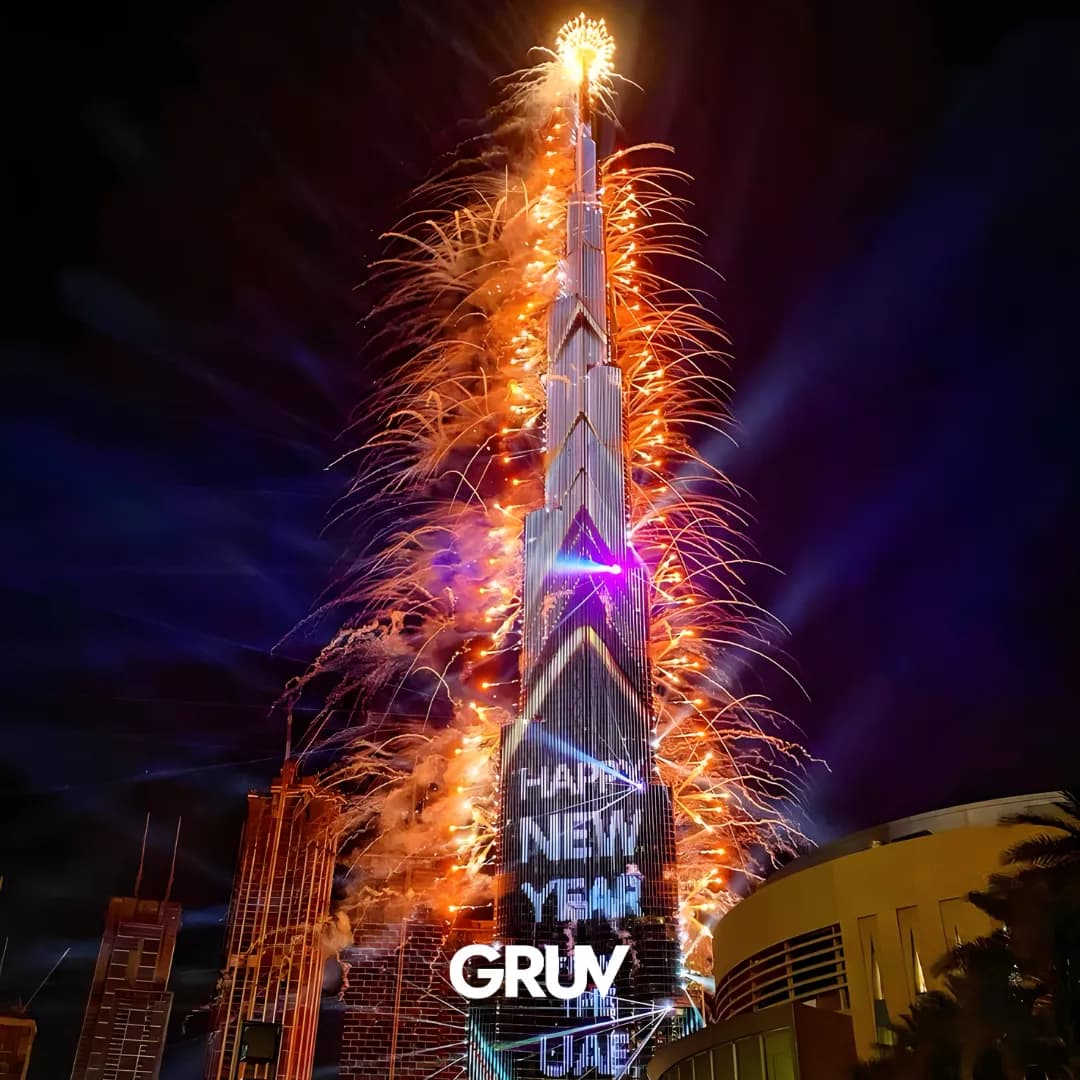 Año nuevo en Dubai