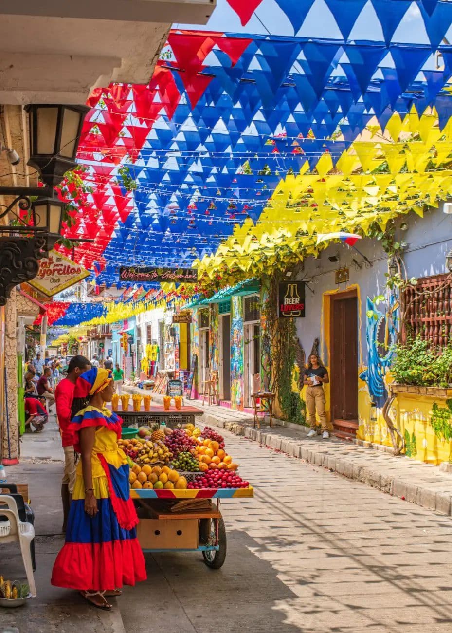 Isla San Andres & Cartagena.